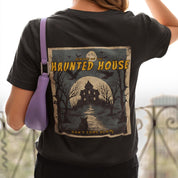 Haunted House Halloween T-Shirt | Halloween Scary T-Shirt