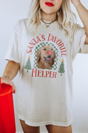 Personalized Photo Dog Christmas Shirt, Pet Custom Cat Sweatshirt