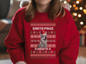 Kids Custom Photo Ugly Sweater | Dog Lover Christmas Shirt for Child