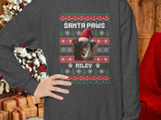 Kids Custom Photo Ugly Sweater | Dog Lover Christmas Shirt for Child