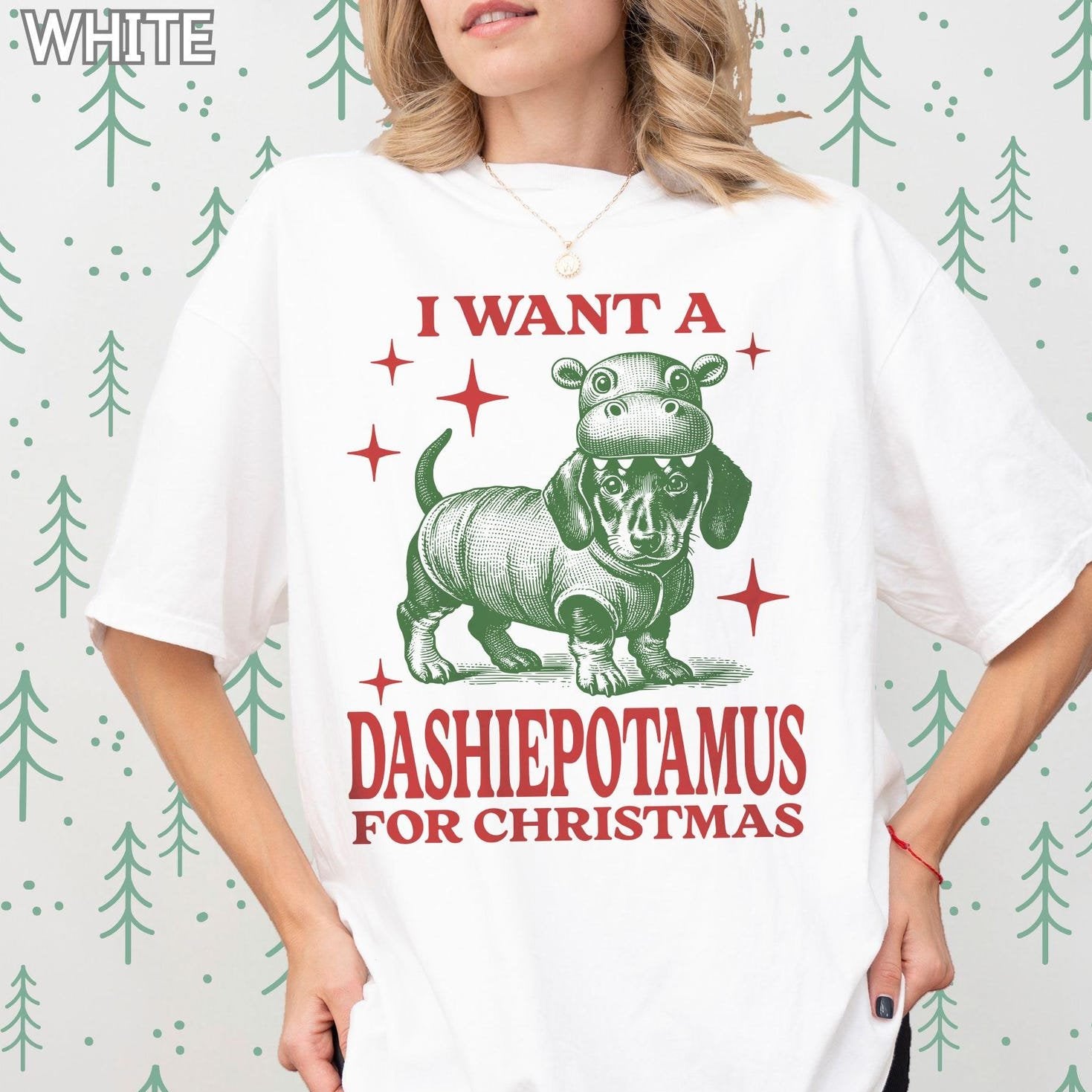 Dashiepotamus Graphic Tshirt Doxie Mom Gift Holiday Dashie Tee Sausage Dog Dad Gift Xmas Wiener