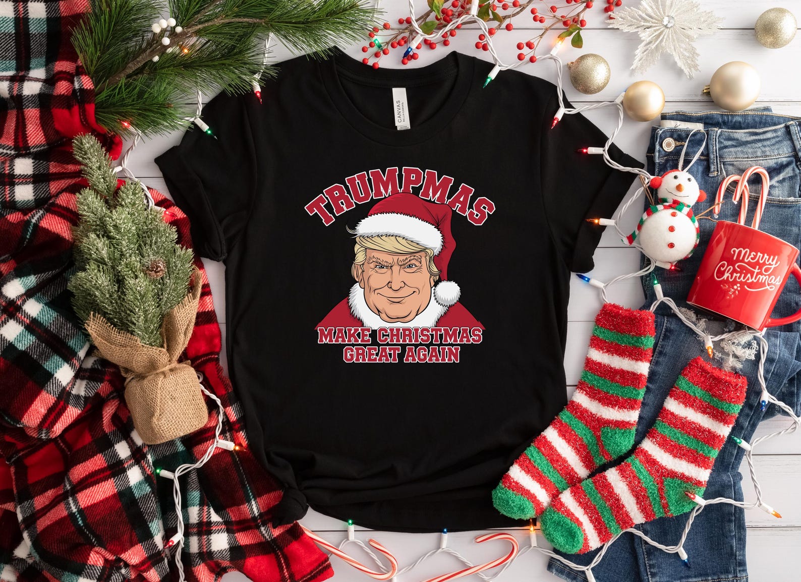 Trump Christmas Sweatshirt | Christmas Republican Shirt