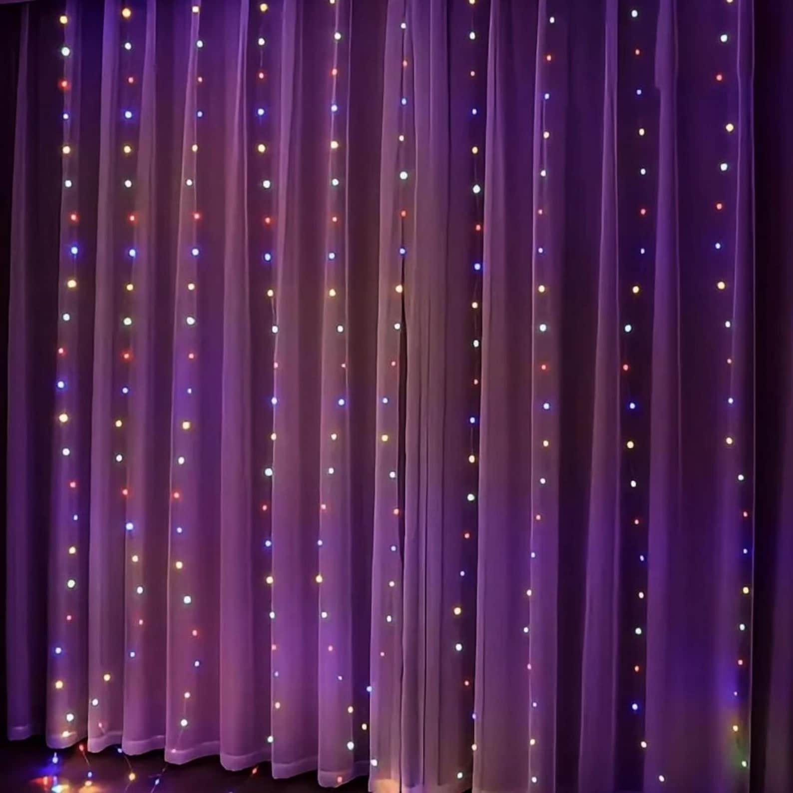 Christmas Lights | Curtain Fairy Lights Merry Christmas Decorations For Home Christmas Ornaments