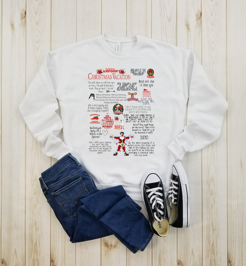 Christmas Vacation Quote | Fleece Sweatshirt