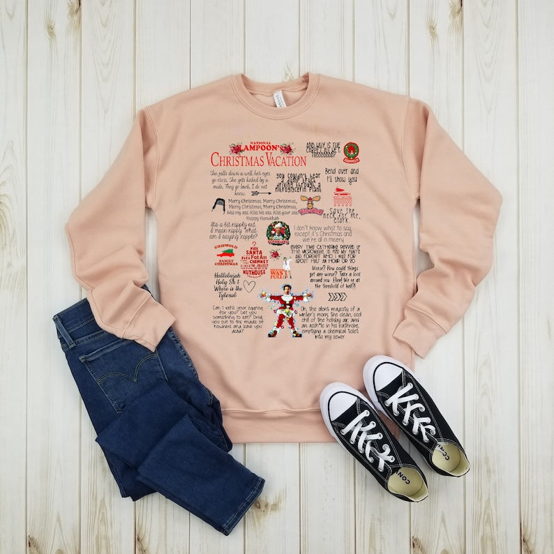 Christmas Vacation Quote | Fleece Sweatshirt