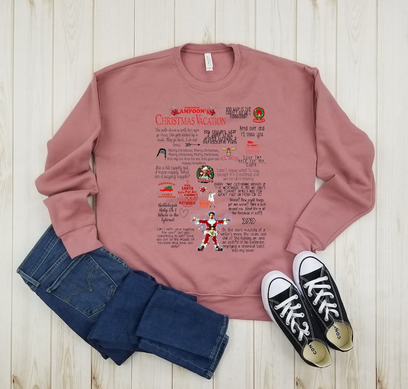 Christmas Vacation Quote | Fleece Sweatshirt