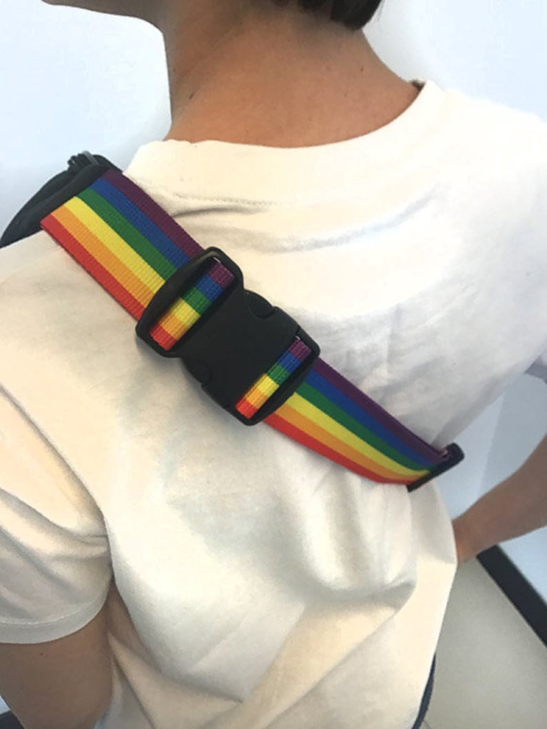 Cool lgbt beltbag | rainbow beltbag | rainbow sachet