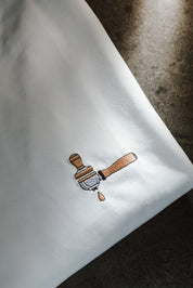 Portafilter & Tamper | Embroidered Organic Cotton T-shirt