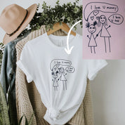 Custom Drawing Shirt, Kids Drawing Shirt