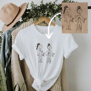 Custom Drawing Shirt, Kids Drawing Shirt