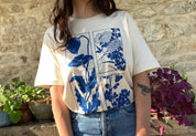 Blue Flowers T shirt