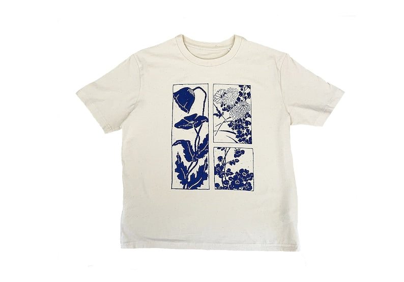 Blue Flowers T shirt