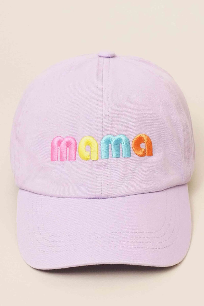 Mama Bestickte Mütze, personalisierte Baseballmütze 