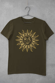 Vintage Aesthetic Sun Moon Tshirt • 60s 70s 80s Style shirt