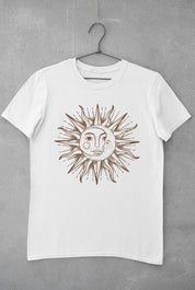 Vintage Aesthetic Sun Moon Tshirt • 60s 70s 80s Style shirt