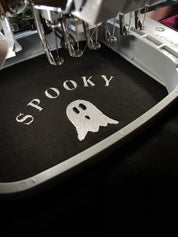 Spooky Ghost | Halloween Sweatshirt | Autumn Clothing |  Embroidery