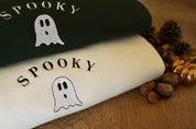 Spooky Ghost | Halloween Sweatshirt | Autumn Clothing |  Embroidery