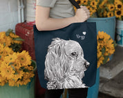 Dog Tote | Custom Dog Tote Bag | Personalized Dog Tote