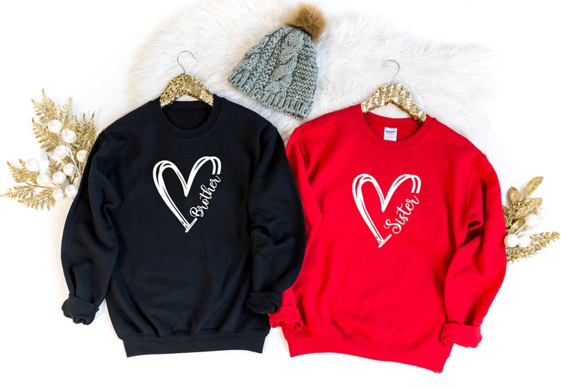 Custom Heart Line Sweatshirt Hoodie