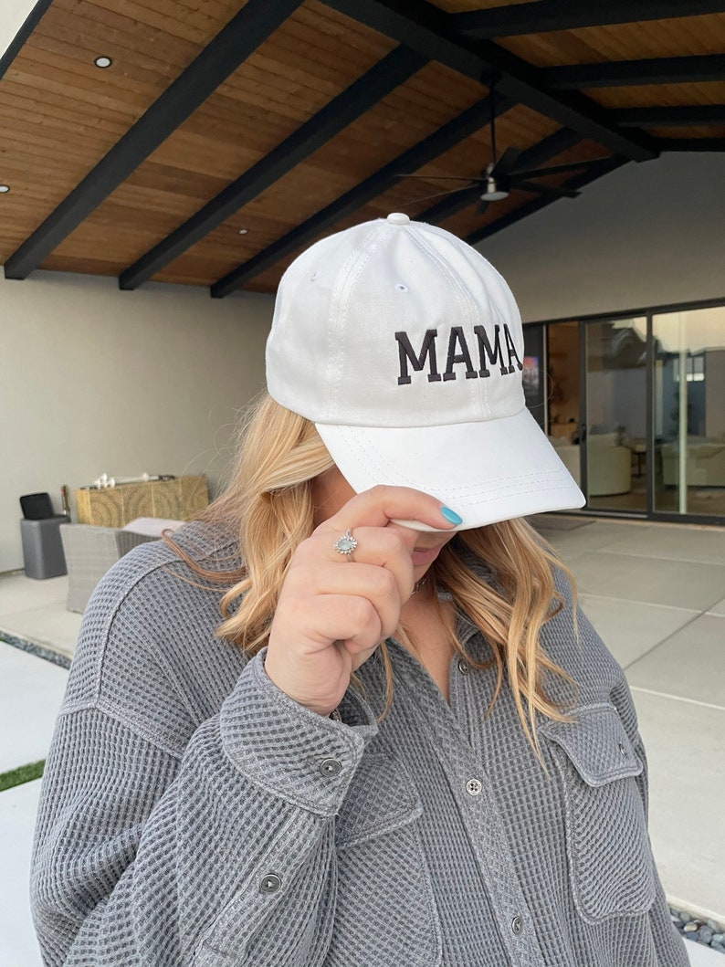 Mom/Mama Hat, Dad Hat, Embroidery, Baseball Hat