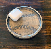 Baseball Desk Valet Key Tray