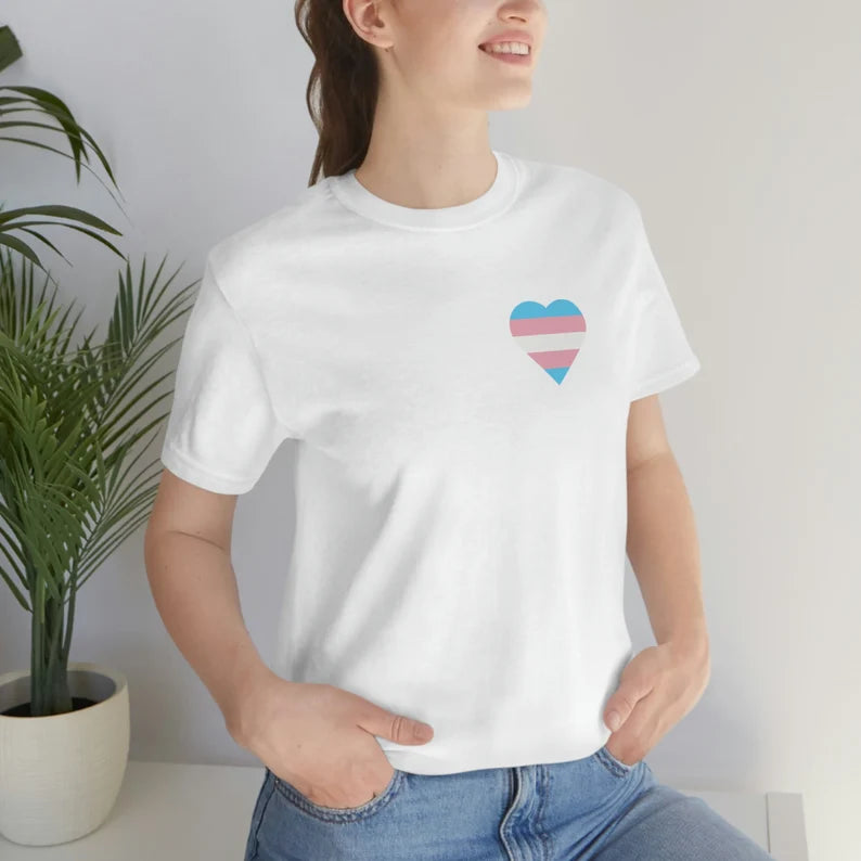 Trans Pride Heart T-Shirt