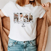 Personalized MAMA Shirt, Custom Mama Photo Shirt Sweatshirt Hoodie