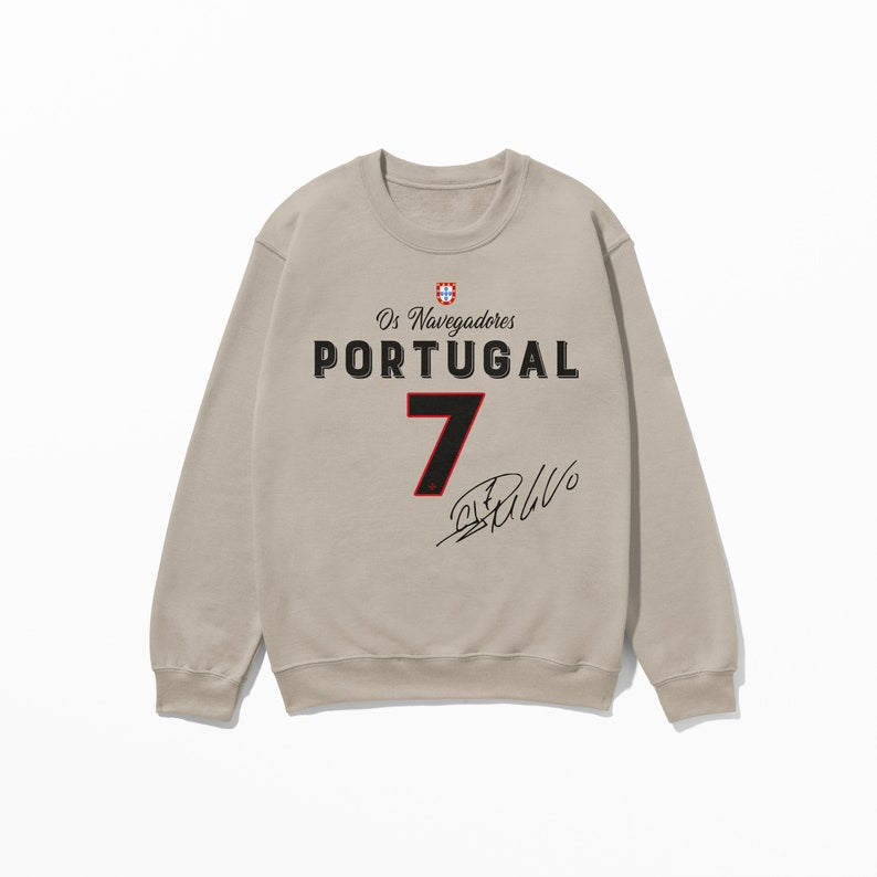 Portugal Wold Cup Sweatshirt Portuguese National Soccer Shirt Football Soccer Gift