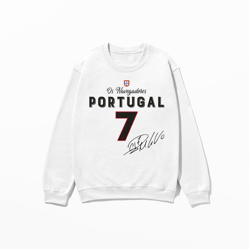 Portugal Wold Cup Sweatshirt Portuguese National Soccer Shirt Football Soccer Gift