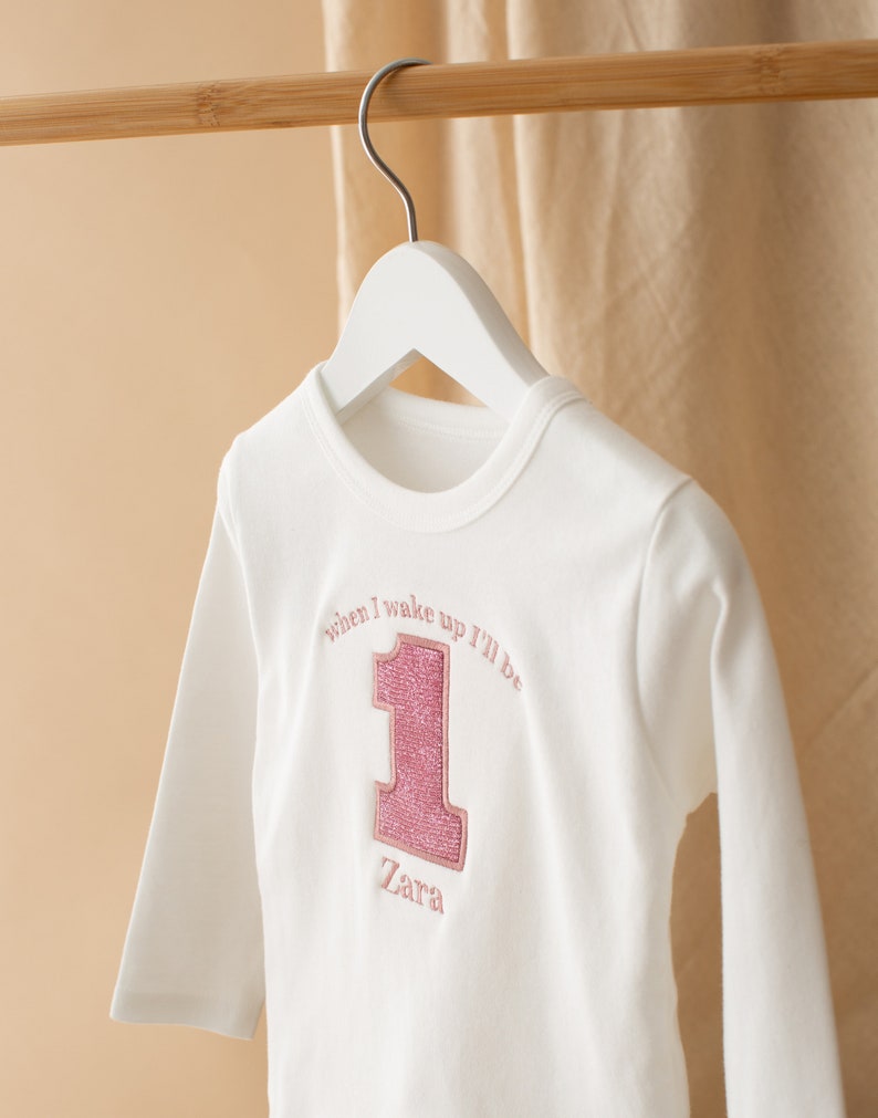 Embroidery Personalised Birthday Outfit