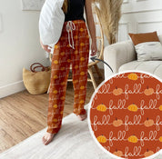 Boho Autumn | Fall Pumpkin | Pajama pants winter