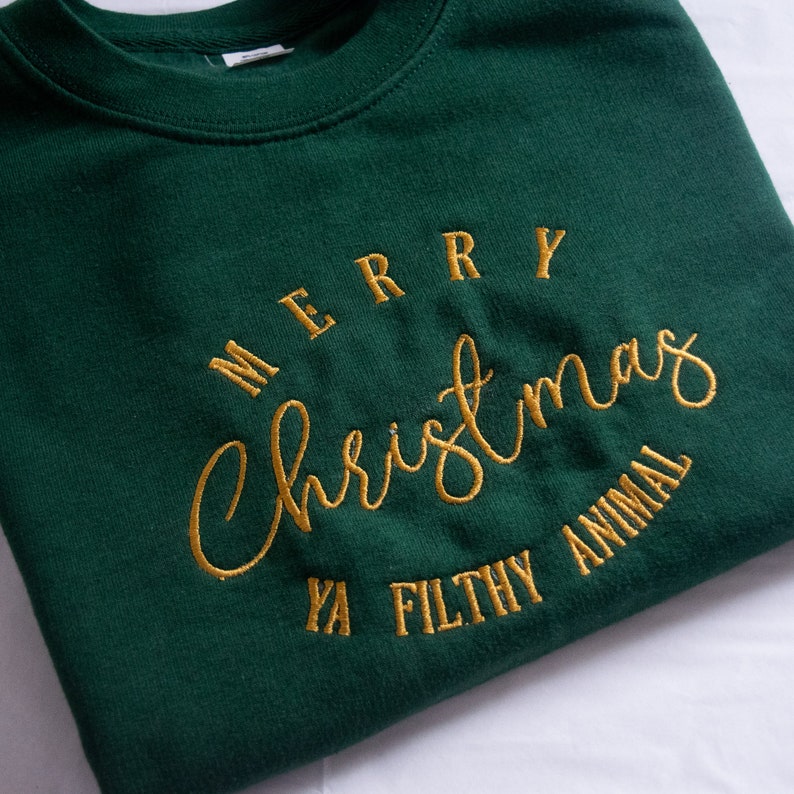 Adult Christmas sweatshirt | Christmas jumper | personalised sweater