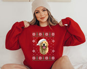 Custom Dog Sweatshirt |Custom Pet Christmas Ugly Sweater