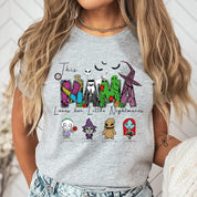 Custom Horror Mama Shirt | This Mama Loves Her Nightmares Personalized T-Shirt