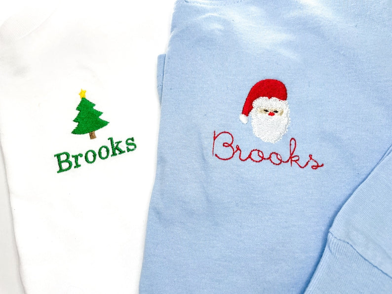 Christmas Shirt | Holiday Shirt | Custom Embroidered Shirt