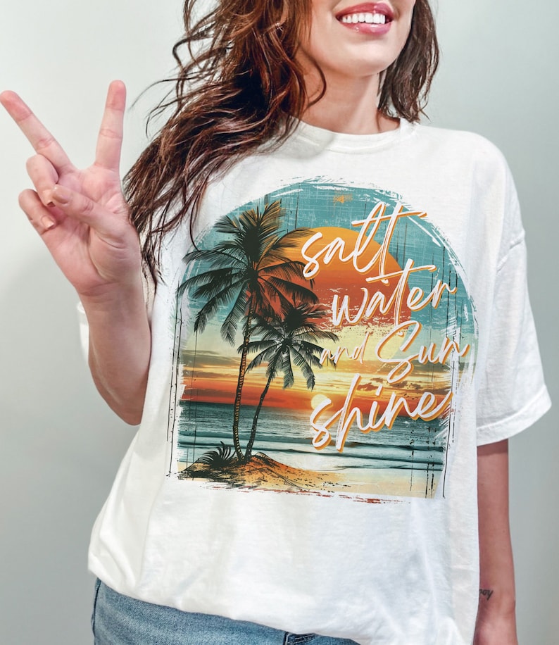 Salt Water Sunshine T-shirt, Beach T shirt