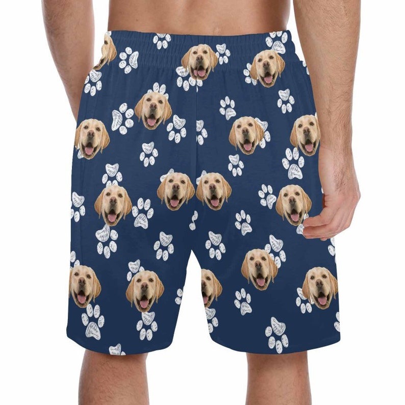 Custom Pajama Shorts｜Personalized Pajama｜Custom Pet Face Picture