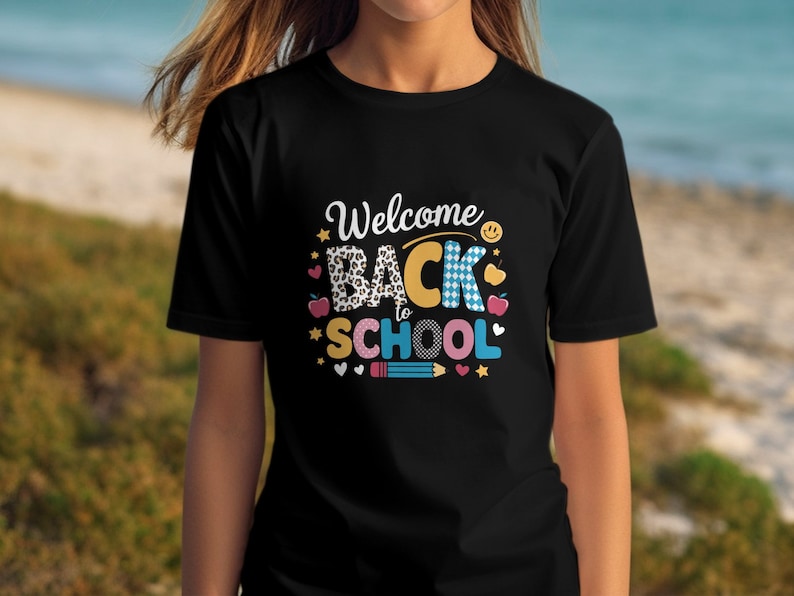 Welcome Back to School T-Shirt | Fun School Shirt| Cute First Day of School Tee