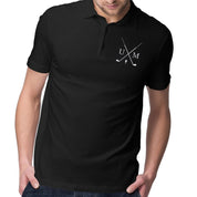 Embroidered Custom Polo Shirt, Personalised Monogrammed Golf Sports Shirt, Customised Initial Name Golf Slogan Tees, Best Gift for Golfers