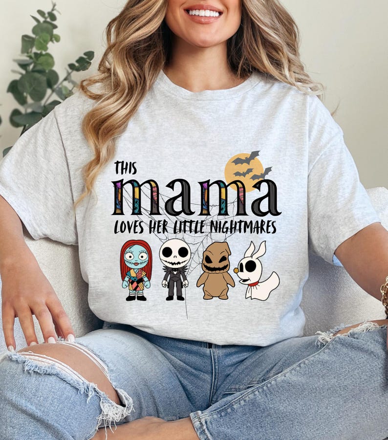 Horror Mama Customizable png| T-shirt | Sweatshirt | Hoodie