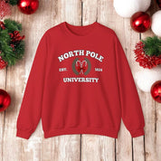 North Pole University Sweatshirt | Christmas sweater | Christmas School sweatshirt