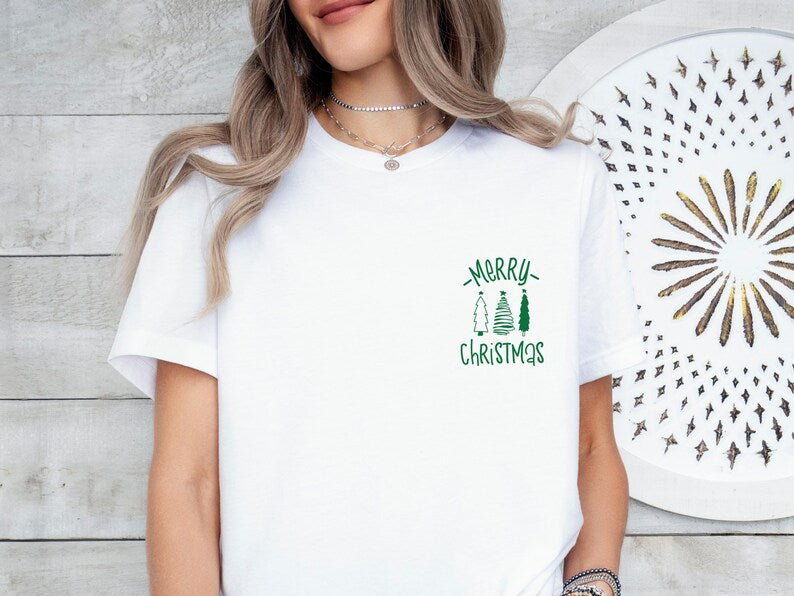 Cute Christmas Tee, Christmas Shirt | Christmas Trees Tee