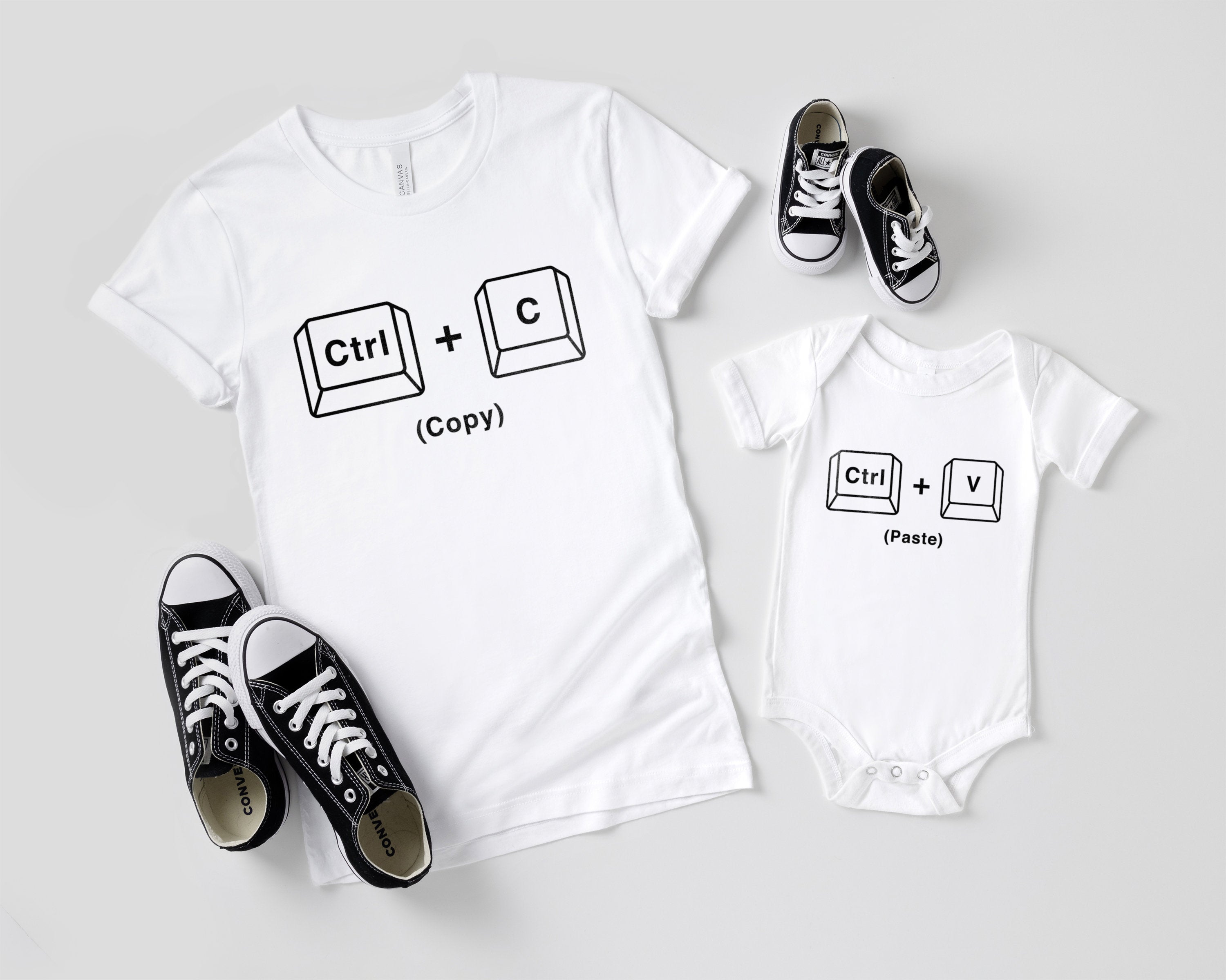 Geschenk für Papa, Vater und Baby, passende Hemden, Papa- und Tochter-Hemden Copy Paste Hemden