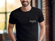 Personalisiertes Papa-Sweatshirt, Papa-T-Shirt, Vatertagsgeschenk, individueller Namens-Papa-Hoodie