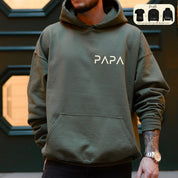 Personalisiertes Papa-Sweatshirt, Papa-T-Shirt, Vatertagsgeschenk, individueller Namens-Papa-Hoodie