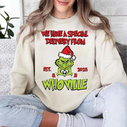 Pregnant Xmas Sweatshirt