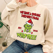 Pregnant Xmas Sweatshirt