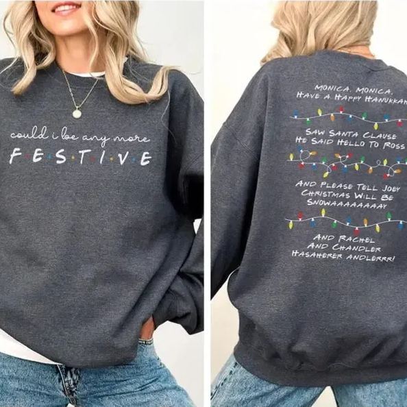 Classic Lines Christmas Sweatshirt