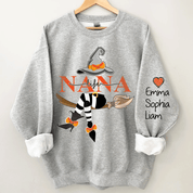 Grandma Life Witch Sweatshirt | Custom Grandma & Kids