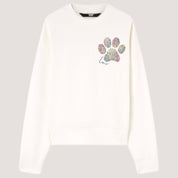 Floral｜Embroidered Sweatshirt｜Hoodie with Custom Names on Sleeve